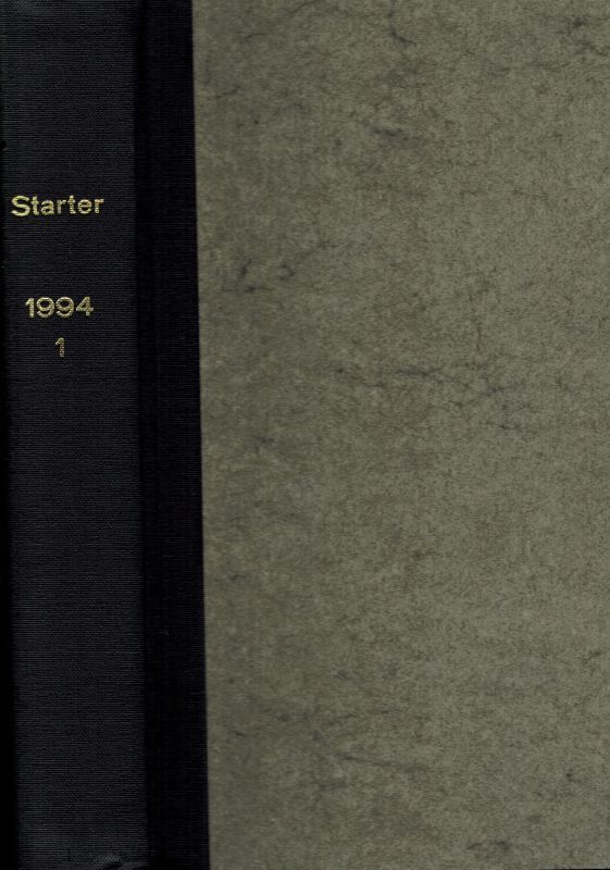 Starter  Starter Jahrgang 1994 Band 1 bis 3 Hefte 1 bis 109 (3 Bände) 