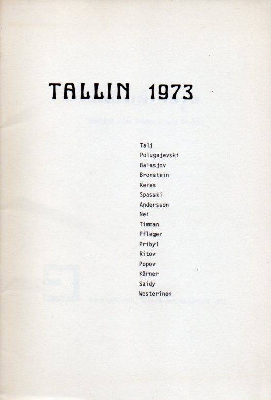 Timman,Jan und Gena Sosonko  Tallin 1973 