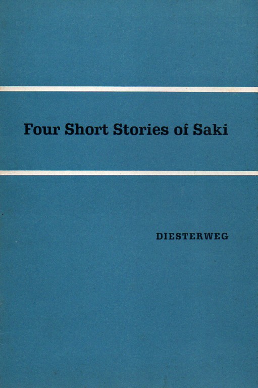 Burkholz,Gerhard  Four Short Stories of SAKI (H.H.Munro) 