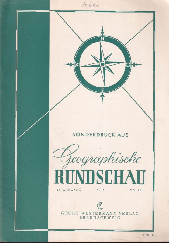 Zschocke,Reinhart  Köln, Rhein und Ruhr (Themenheft) 