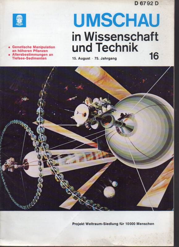 Umschau in Wissenschaft und Technik  Umschau in Wissenschaft und Technik. 75.Jahrgang 1975 Heft 16 