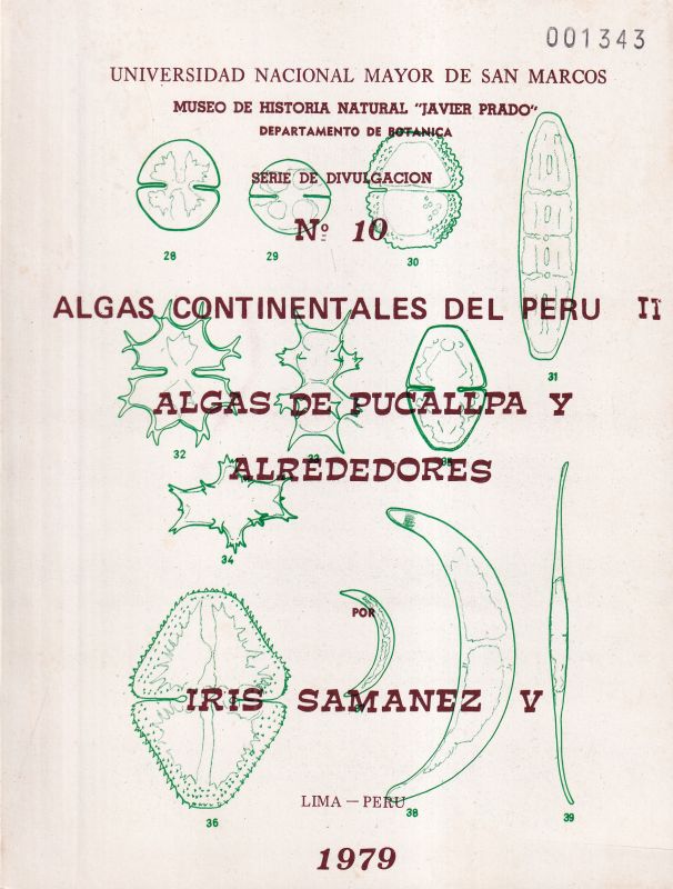 Samanez,Iris  Algas de Pucallpa y Alrededores 