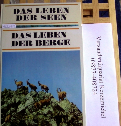 Jenik, Jan / Vetvicka, Vaclav  2 Bücher: Das Leben der Berge u. Das Leben der Seen 