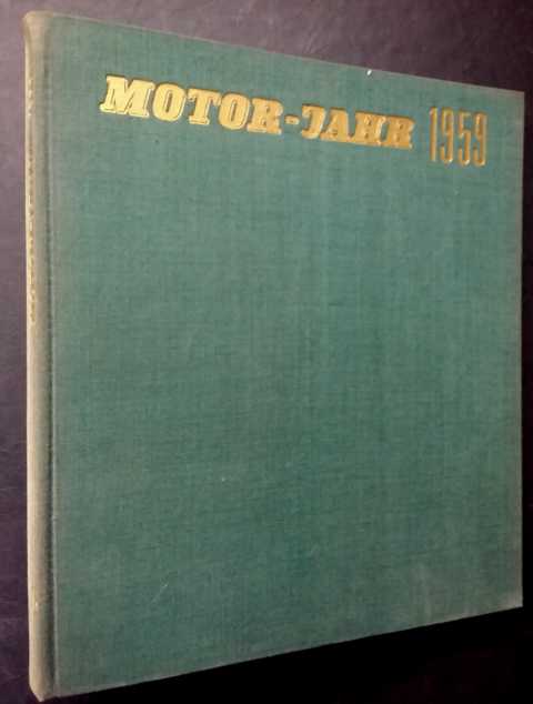 Hrsg. " Verlag Die Wirtschaft "   Motor - Jahr 1959  