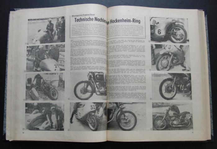 Hrsg. Deutscher Motorsport - Verband der DDR     Illustrierter Motorsport  1954  = vollständiger Jahrgang !  