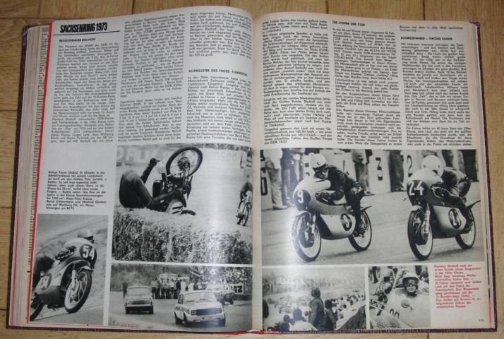 Hrsg. Deutscher Motorsport - Verband der DDR     Illustrierter Motorsport  1973 = vollständiger Jahrgang !    