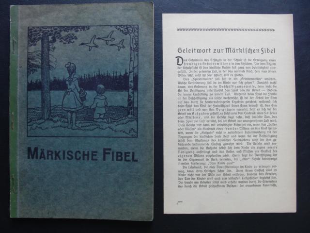 Hrsg. Appelt , E. , und Gürnth , E.  - Osswald , Eugen    Märkische Fibel - Ausgabe K I  