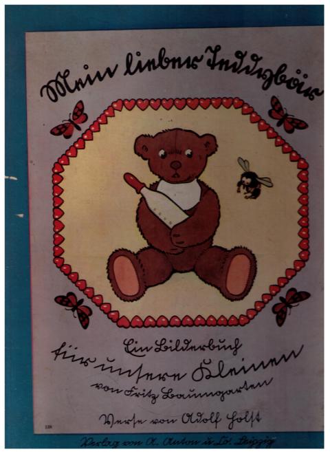 Baumgarten , Fritz   Mein lieber Teddybär   