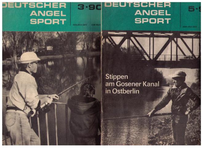 Hrsg. Deutscher Anglerverband der DDR Redaktion - Plomann ,Jürgen    Deutscher Angelsport  1990  Heft  2 , 3 4 und  5  ( Einzelverkauf möglich , siehe Beschreibung !)  