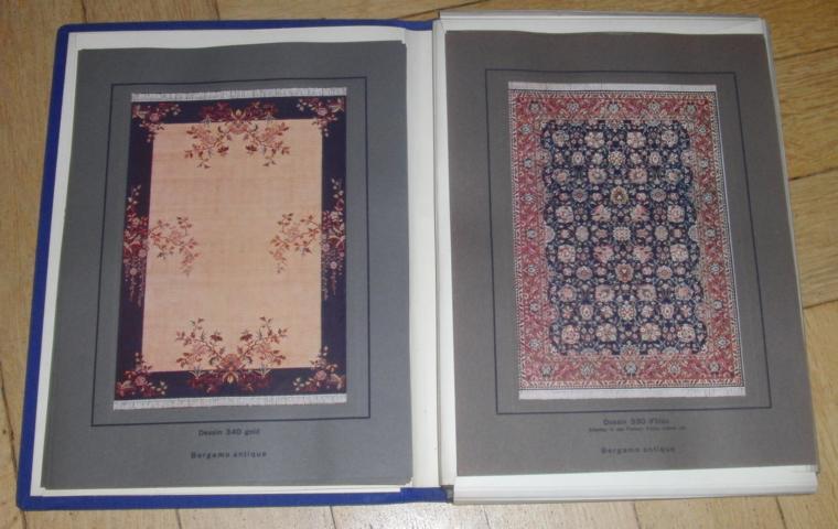 Teppich und Textilwerke Aktiengesellschaft Adorf i.V.   Qualitäten Bergamo antique , Bergamo , Kirman 