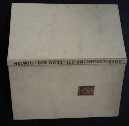 Helwig , H.   Der Ganz - Elefantenhaut -  Band  