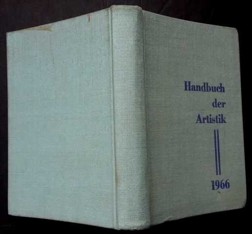 Weise , Roland   Handbuch der Artistik 1966 -  Das Taschenbuch für das Veranstaltungswesen in der Deutschen Demokratischen Republik und im sozialistischen Ausland   