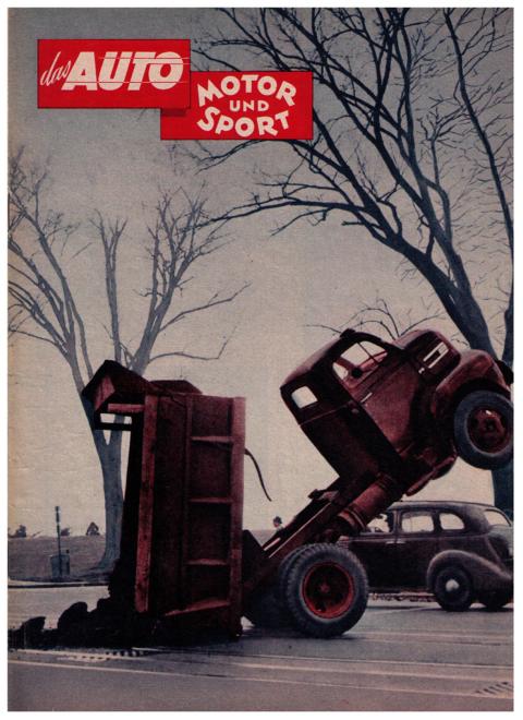 Hrsg. Pietsch, Paul und Dietrich - Troelch, Ernst   Das Auto - Motor und Sport  -  Heft  2 vom  24. Januar 1953   