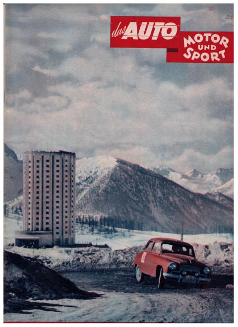 Hrsg. Pietsch, Paul und Dietrich - Troelch, Ernst   Das Auto - Motor und Sport  -  Heft  6 vom 15. Maerz  1952   