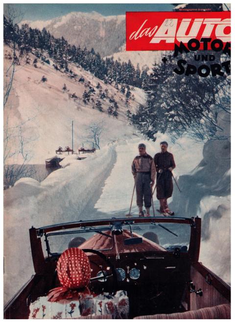 Hrsg. Pietsch, Paul und Dietrich - Troelch, Ernst   Das Auto - Motor und Sport  -  Heft  26 vom 15. Dez.  1951   