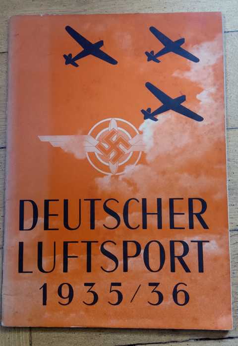 Hrsg. Reichsluftsportführer    Deutscher Luftsport 1935 / 36   