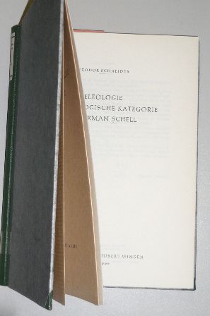 Schneider, Theodor:  Teleologie als theologische Kategorie bei Herman Schell. 