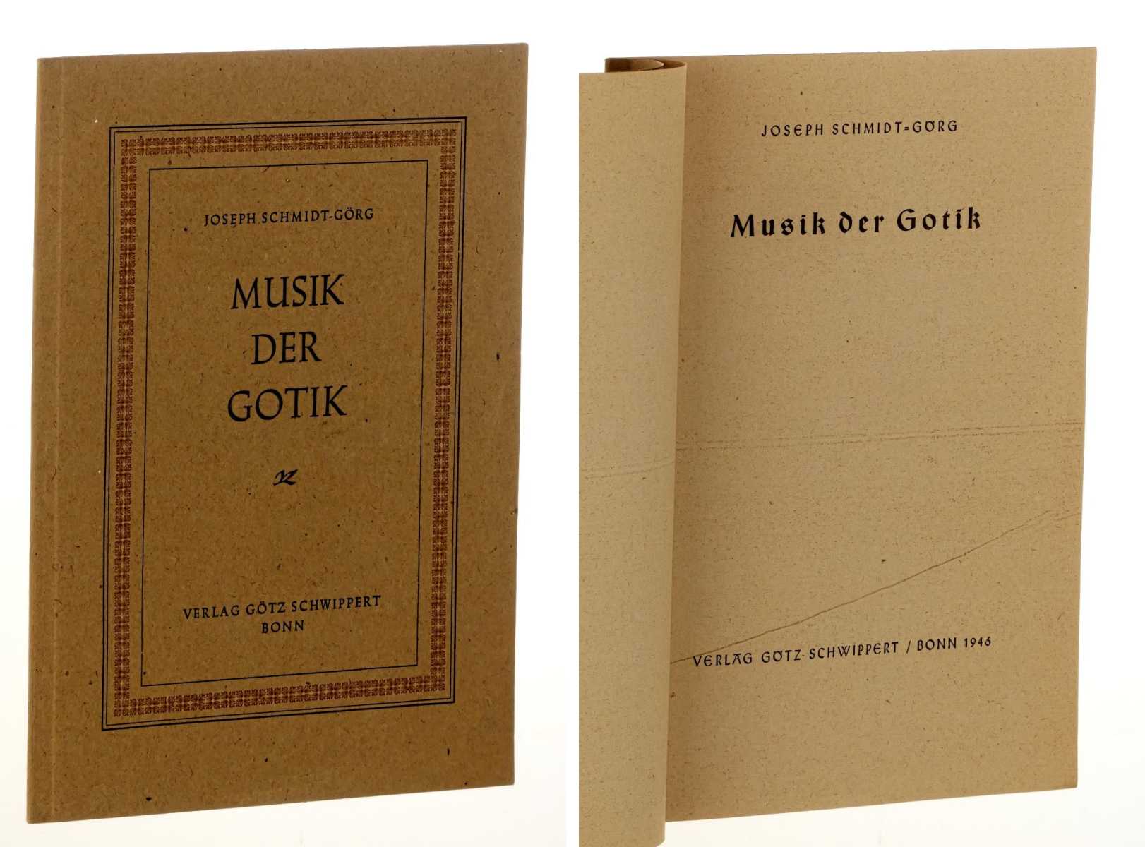 Schmidt-Görg, Joseph:  Musik der Gotik 