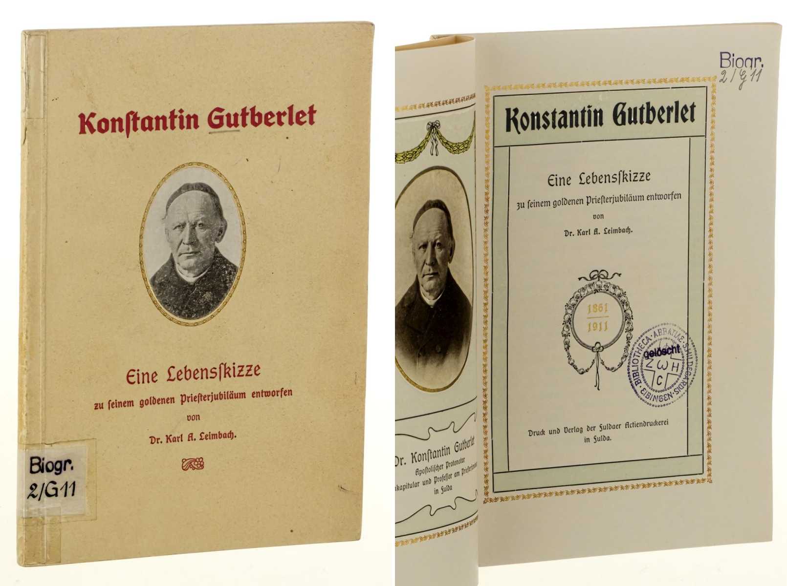 Leimbach, Karl A.:  Konstantin Gutberlet. 