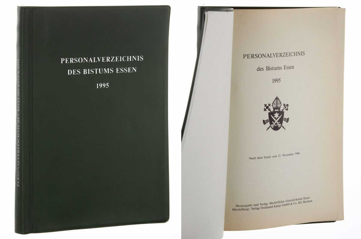   Personalverzeichnis des Bistums Essen, 1995. Nach dem Stand vom 15. November 1994. 