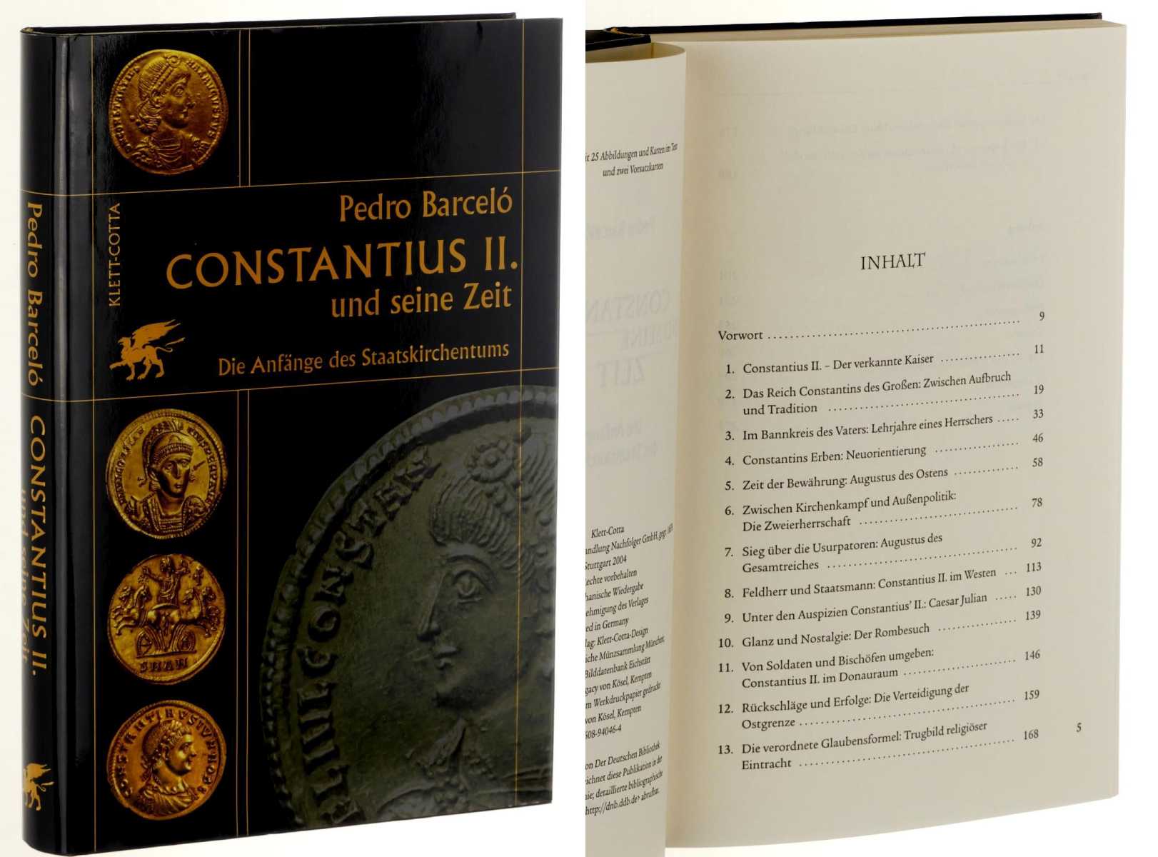 Barceló, Pedro A.:  Constantius II. und seine Zeit. Die Anfänge des Staatskirchentums. 