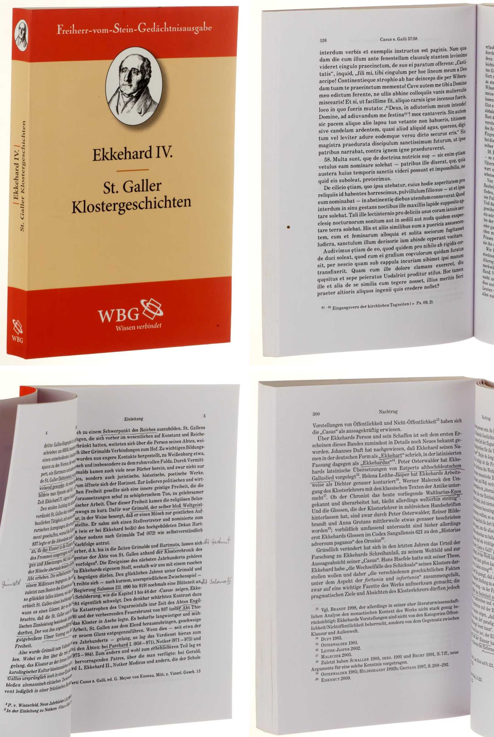 Ekkehard IV.:  St. Galler Klostergeschichten. Übersetzt von Hans F. Haefele, mit einem Nachtrag von Steffen Petzold. 