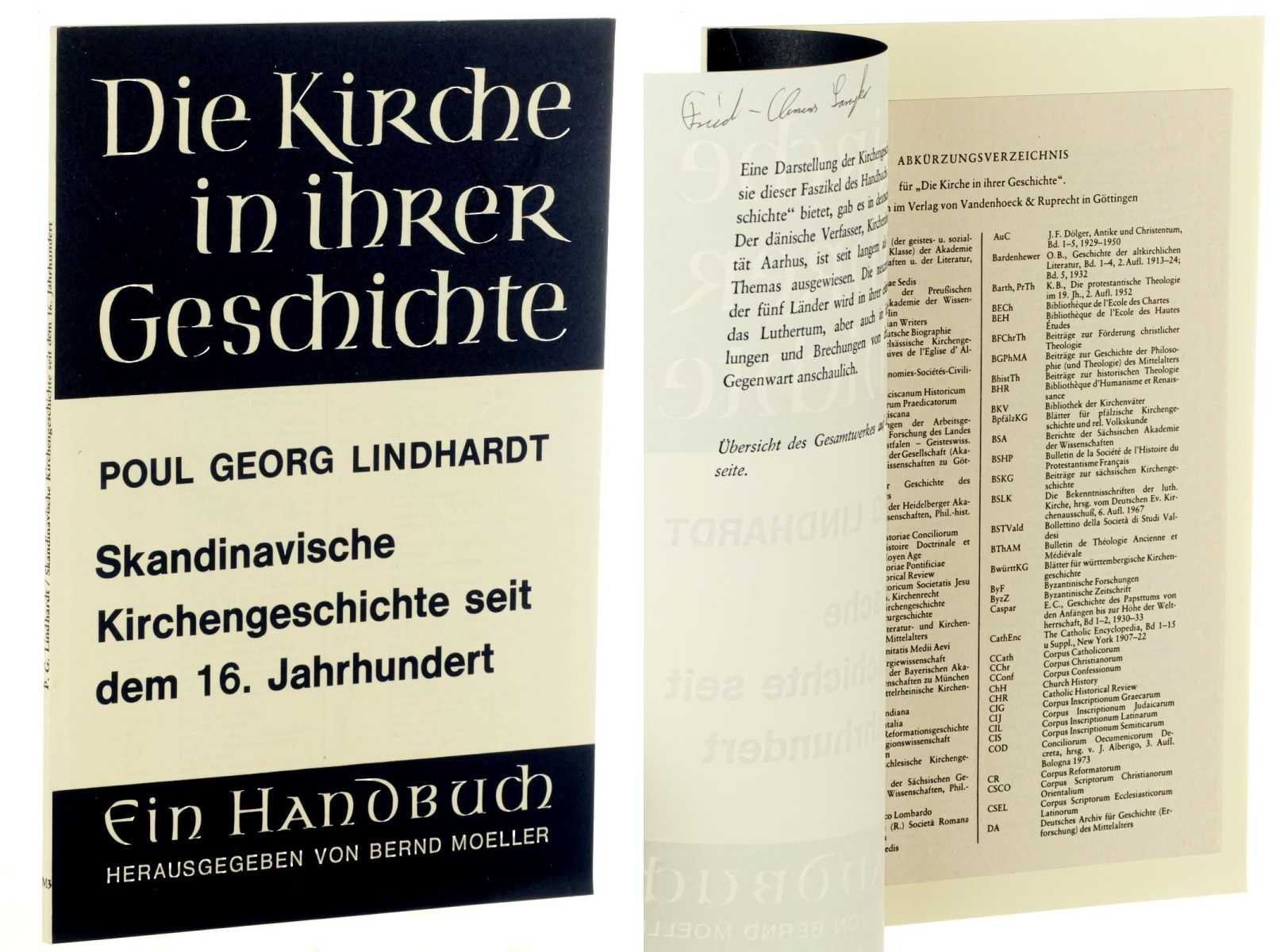 Lindhardt, Poul Georg:  Skandinavische Kirchengeschichte seit dem 16. Jahrhundert. 