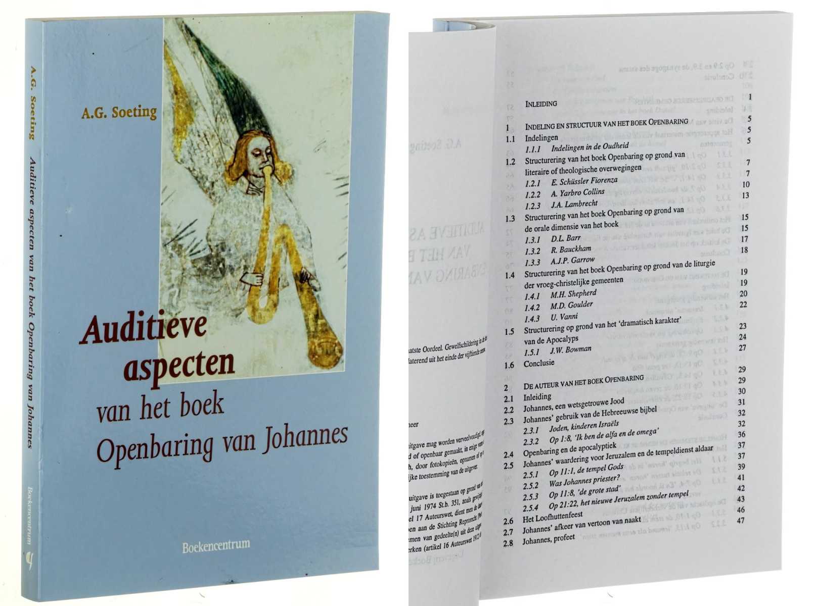 Soeting, A. G.:  Auditieve aspecten van het boek Openbaring van Johannes. 