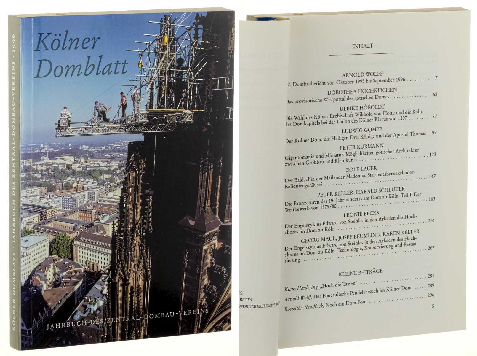  Kölner Domblatt. Jahrbuch des Zentral-Dombau-Vereins. Hrsg. von Arnold Wolff und Rolf Lauer. 