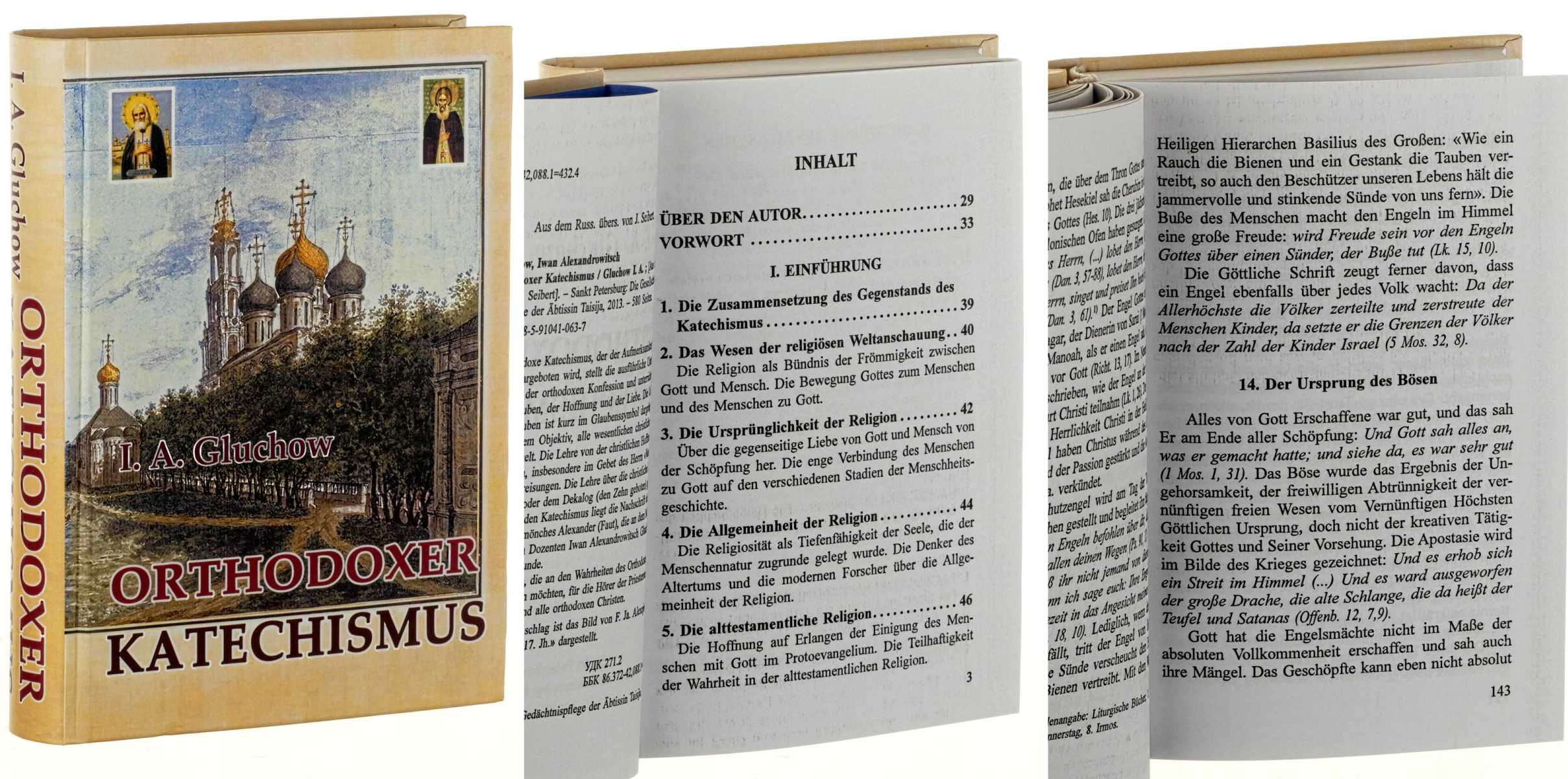 Gluchow, I.A.:  Orthodoxer Katechismus. Aus dem Russ. übers. von J. Seibert. 