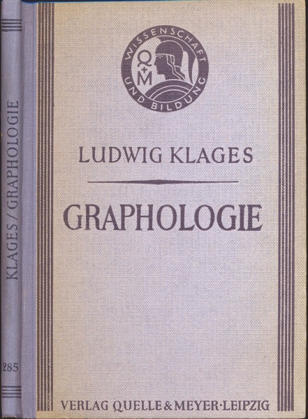 KLAGES, Ludwig  Graphologie. 