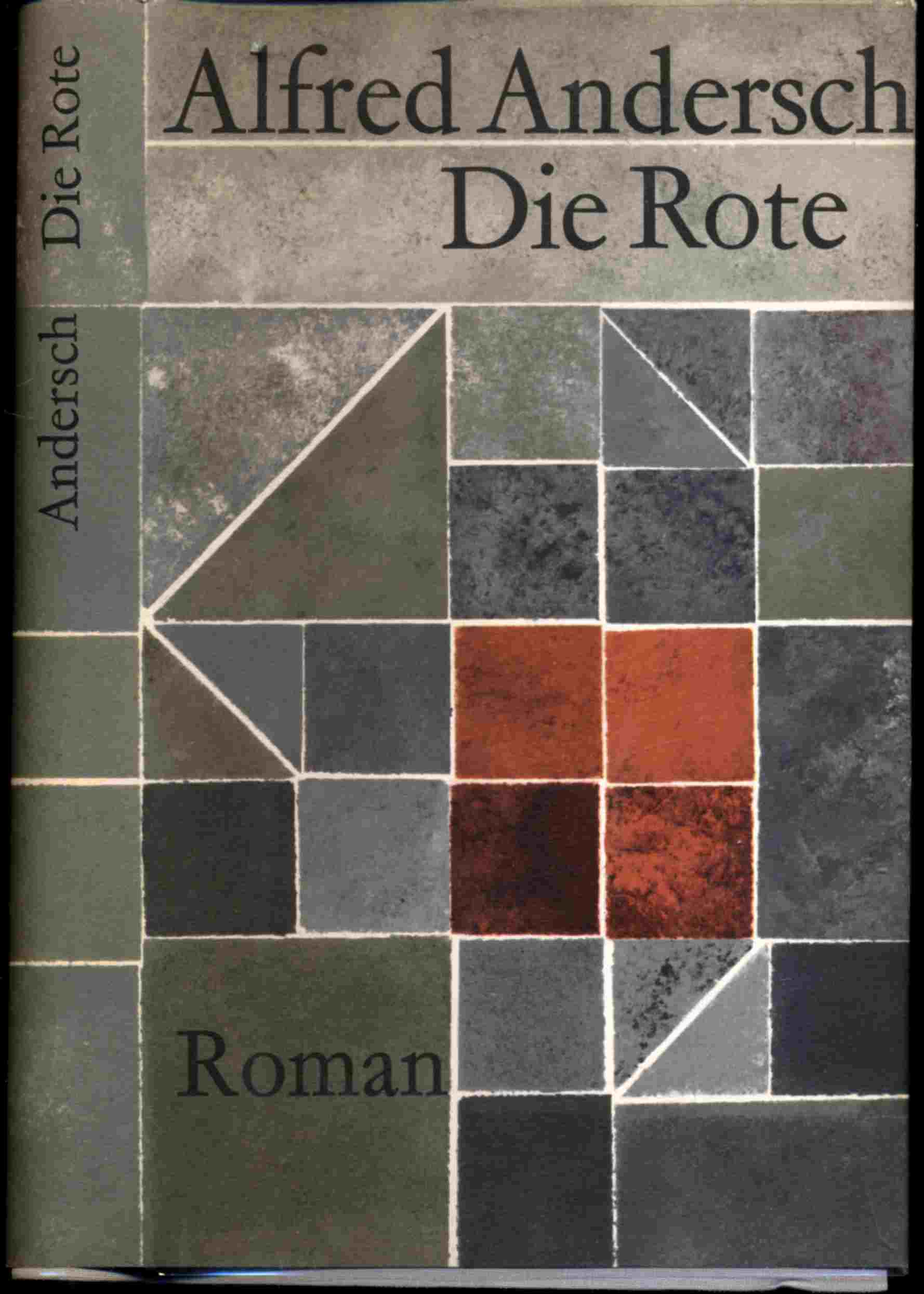 ANDERSCH, Alfred  Die Rote. Roman. 