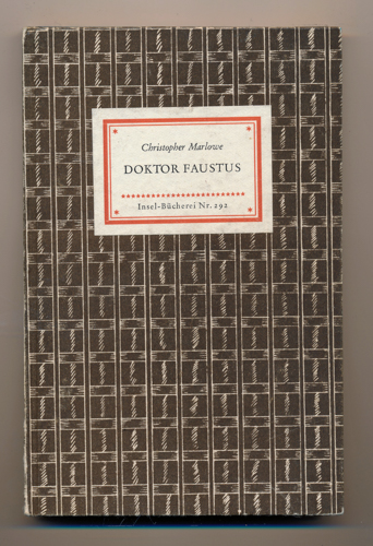 Marlowe, Christopher  Die tragische Historie vom Doktor Faustus. 