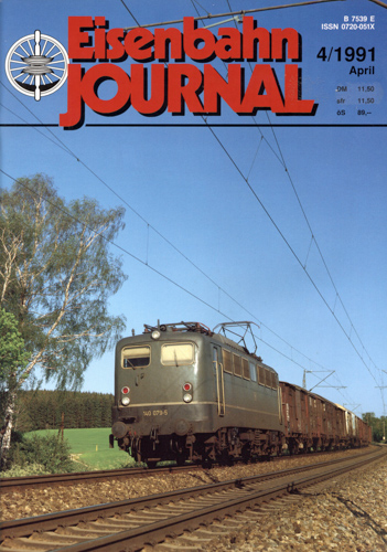   Eisenbahn Journal Heft 4/1991 (April 1991). 