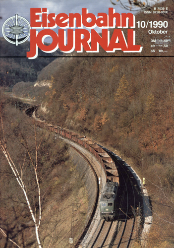   Eisenbahn Journal Heft 10/1990 (Oktober 1990). 