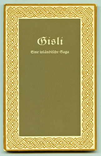   Gisli. Eine isländische Saga. 