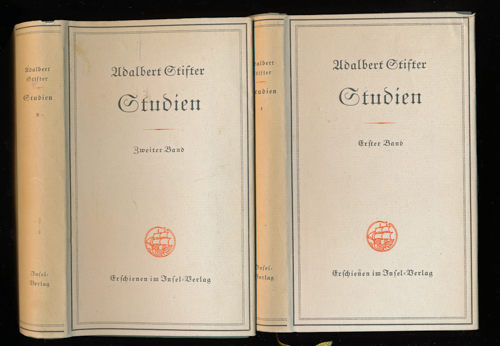 STIFTER, Adalbert  Studien. 2 Bde., hrggb. von Max Stefl  (= kompl. Edition). 