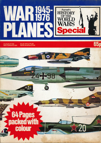 GUNSTON, Bill  Warplanes 1945 - 1976. 
