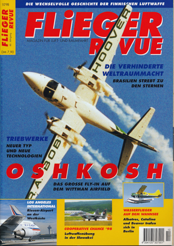   Flieger Revue. Magazin für Luft- und Raumfahrt. hier: Heft 10/98 (46. Jahrgang). 