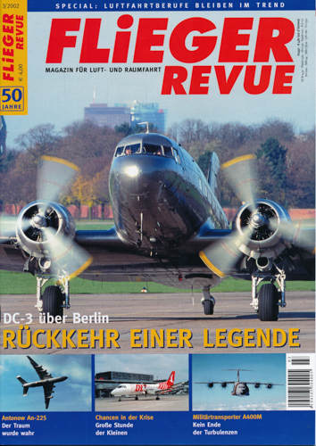   Flieger Revue. Magazin für Luft- und Raumfahrt. hier: Heft 3/2002 (50. Jahrgang). 