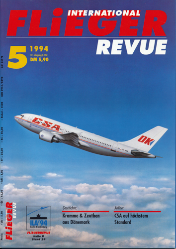   Flieger Revue international. hier: Heft 5/1994 (42. Jahrgang). 