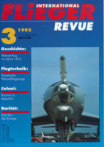   Flieger Revue international. hier: Heft 3/1993 (42. Jahrgang). 
