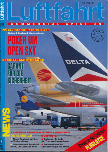   Luftfahrt Commercial Aviation. hier: Heft 10/1993. 