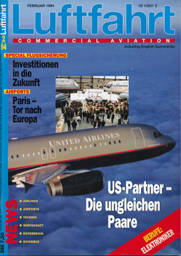   Luftfahrt Commercial Aviation. hier: Heft 2/1994. 