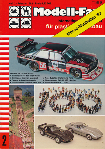   Modell-Fan. internationales magazin für plastic-modellbau. hier: Heft 2/1982. 