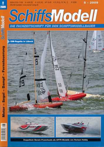   SchiffsModell. Die Fachzeitschrift für den Schiffsmodellbauer. hier: Heft 8/2009. 