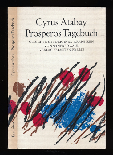ATABAY, Cyrus  Prosperos Tagebuch. Gedichte. 