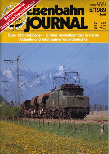   Eisenbahn Journal Heft 5/1989 (Juni 1989). 