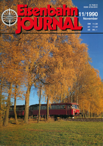   Eisenbahn Journal Heft 11/1990 (November 1990). 