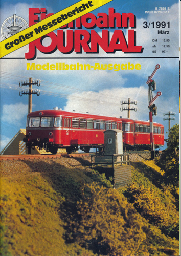   Eisenbahn Journal Modellbahn-Ausgabe Heft 3/1991 (März 1991). 
